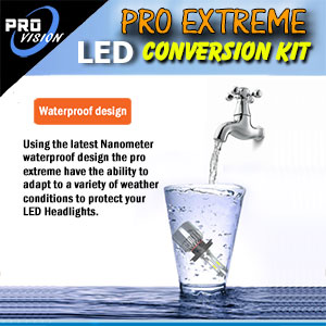 Waterproof LED Extreme Pro Headlight Kit